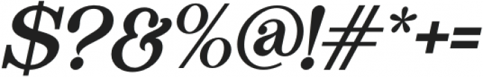 Liferdas Extra Bold Italic Italic otf (700) Font OTHER CHARS