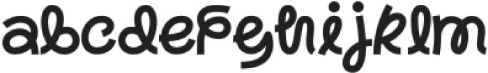 Ligema-Regular otf (400) Font LOWERCASE