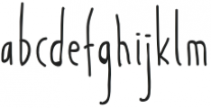 Light And Airy Regular otf (300) Font LOWERCASE