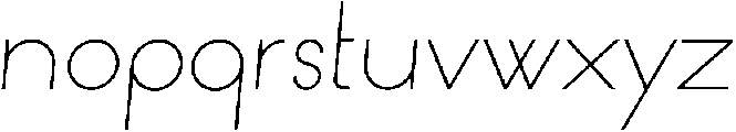 Light Italic otf (300) Font LOWERCASE