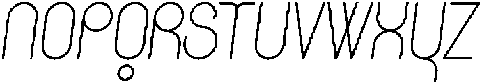 Light Italic otf (300) Font UPPERCASE
