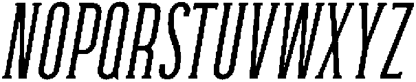 Light Italic otf (300) Font UPPERCASE