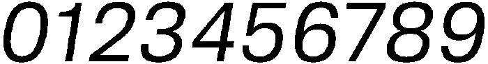 Light Italic otf (300) Font OTHER CHARS