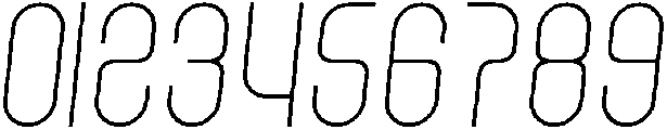 Light Italic otf (300) Font OTHER CHARS