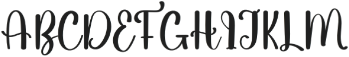 Light Night Regular otf (300) Font UPPERCASE