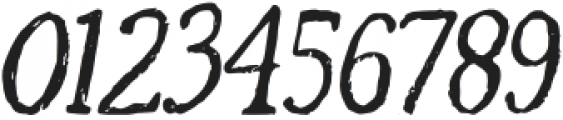 Light Roast Italic otf (300) Font OTHER CHARS