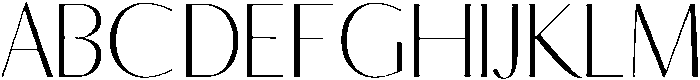 Light otf (300) Font UPPERCASE