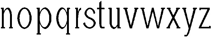 Light otf (300) Font LOWERCASE