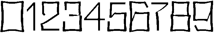 Light otf (300) Font OTHER CHARS