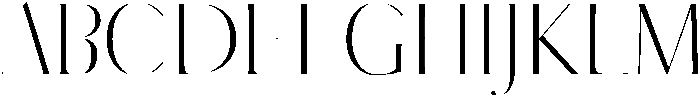 Light otf (300) Font UPPERCASE