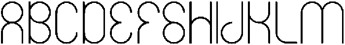 Light otf (300) Font UPPERCASE