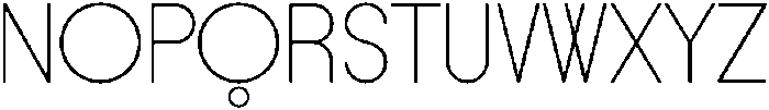 Light otf (300) Font UPPERCASE