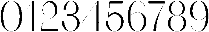 Light otf (300) Font OTHER CHARS