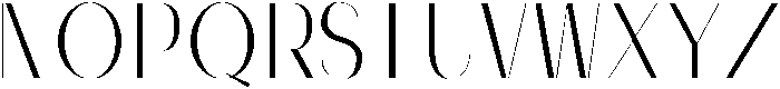 Light otf (300) Font UPPERCASE