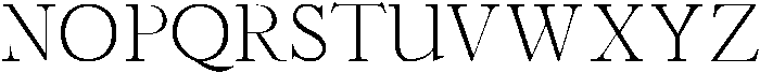 Light otf (300) Font UPPERCASE