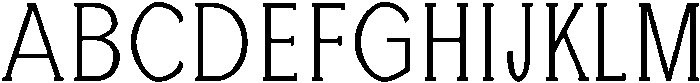 Light otf (300) Font UPPERCASE