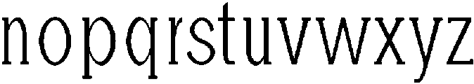 Light otf (300) Font LOWERCASE