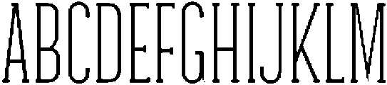 Light otf (300) Font UPPERCASE