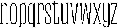Light otf (300) Font LOWERCASE