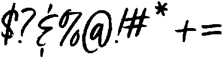Light otf (300) Font OTHER CHARS