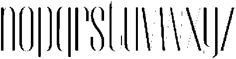 Light otf (300) Font LOWERCASE