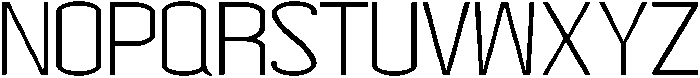 Light otf (300) Font UPPERCASE