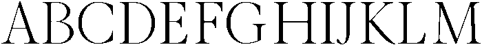 Light otf (300) Font UPPERCASE