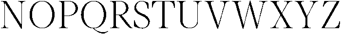 Light otf (300) Font UPPERCASE