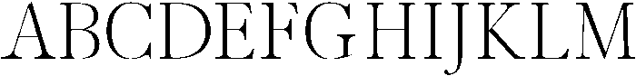 Light otf (300) Font UPPERCASE