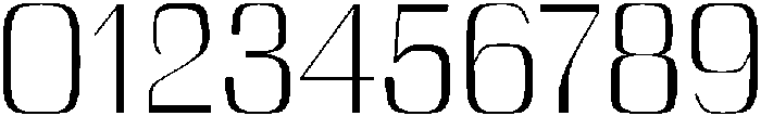 Light otf (300) Font OTHER CHARS