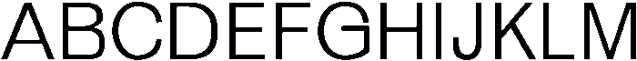 Light otf (300) Font UPPERCASE