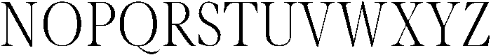 Light otf (300) Font UPPERCASE