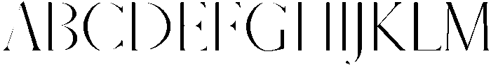 Light otf (300) Font UPPERCASE