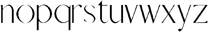 Light otf (300) Font LOWERCASE