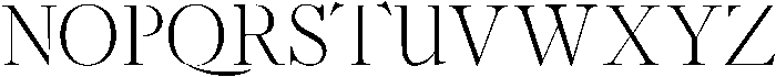 Light otf (300) Font UPPERCASE
