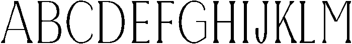 Light otf (300) Font UPPERCASE