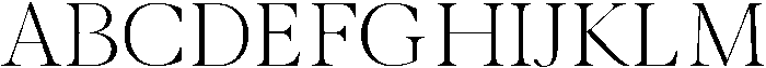 Light otf (300) Font UPPERCASE