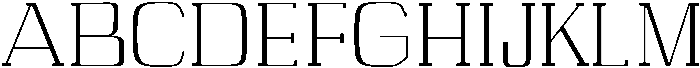 Light otf (300) Font UPPERCASE