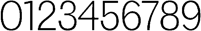 Light otf (300) Font OTHER CHARS