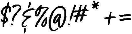 Light otf (300) Font OTHER CHARS