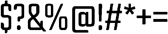 Light otf (300) Font OTHER CHARS