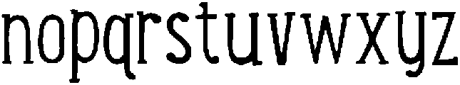 Light otf (300) Font LOWERCASE