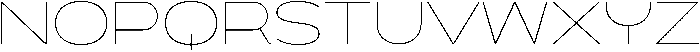 Light otf (300) Font LOWERCASE