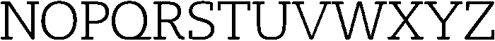 Light otf (300) Font UPPERCASE