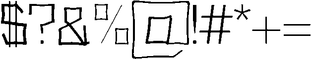 Light otf (300) Font OTHER CHARS