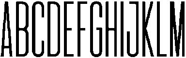 Light otf (300) Font UPPERCASE
