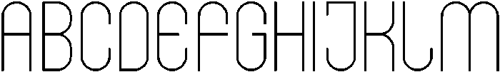 Light otf (300) Font UPPERCASE