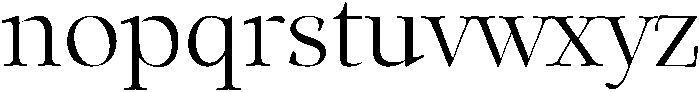 Light otf (300) Font LOWERCASE