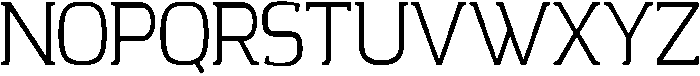 Light otf (300) Font UPPERCASE