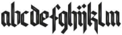 Lightbound-Regular otf (300) Font LOWERCASE